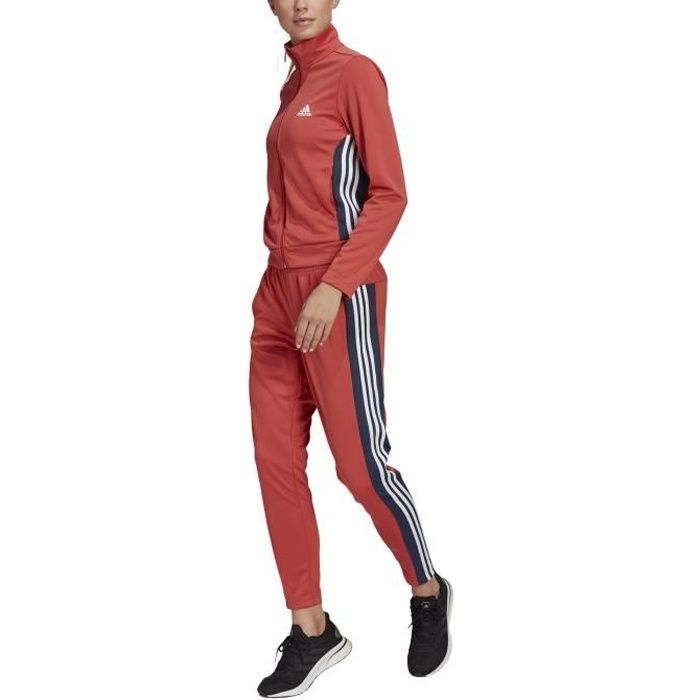 Adidas Survêtement pour Femme Team Sports Rouge