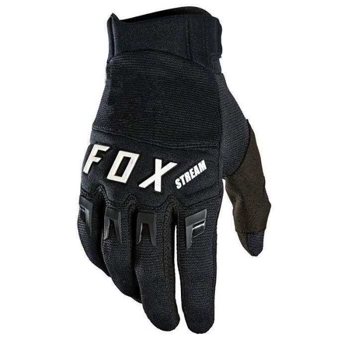 Gants,2021 Stream Fox moto cross gants bmx ATV Moto gants hors route vélo gants de VTT Moto rcycle gants - Type Gris foncé - L