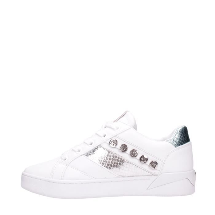 Guess Sneakers 100 végétalien Femmes Blanc FL5RXOELE12