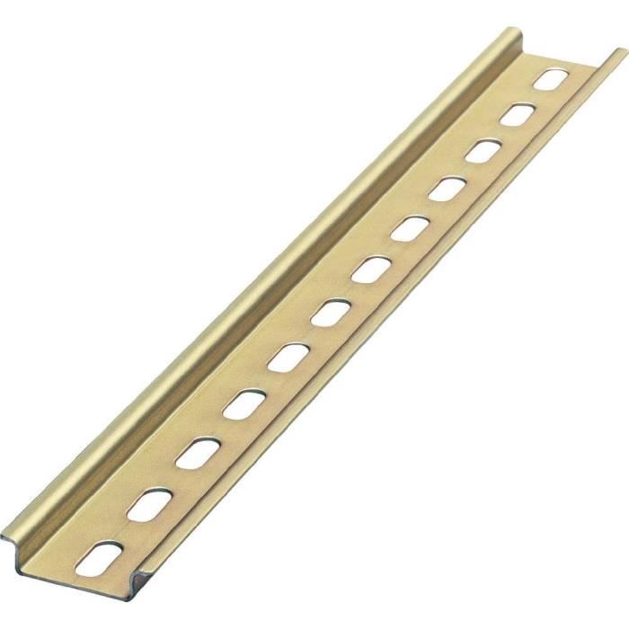 Profilé chapeau Rail Omega NS 35/ 7,5 ZN percé …