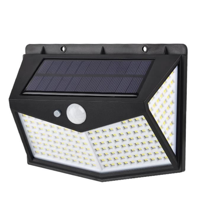 1 pc Lumière Extérieure Pratique Creative Applique Murale Solaire Led Lumières Jardin pour Porte de Maison SPOTS - LIGNE DE SPOTS