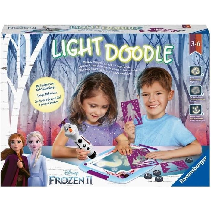 RAVENSBURGER - Lightdoodle La Reine des Neiges 2