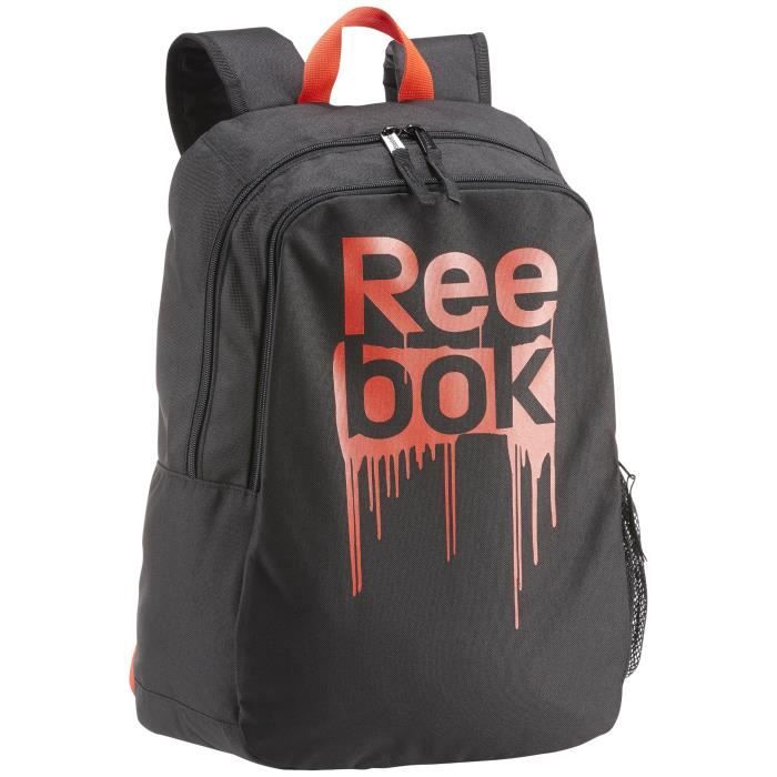 Sac à dos kid Reebok Foundation - gris foncé/corail - TU