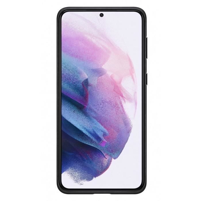 Coque en cuir S21 Plus Noir