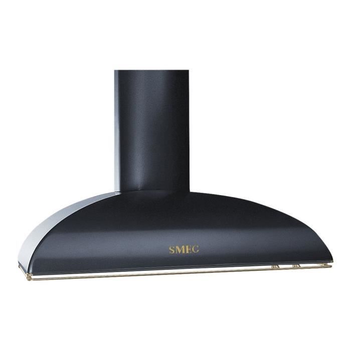 Smeg KS89AOE Hotte hotte décorative largeur : 90 cm profondeur : 48 cm extraction et recirculation (avec kit de recirculation…