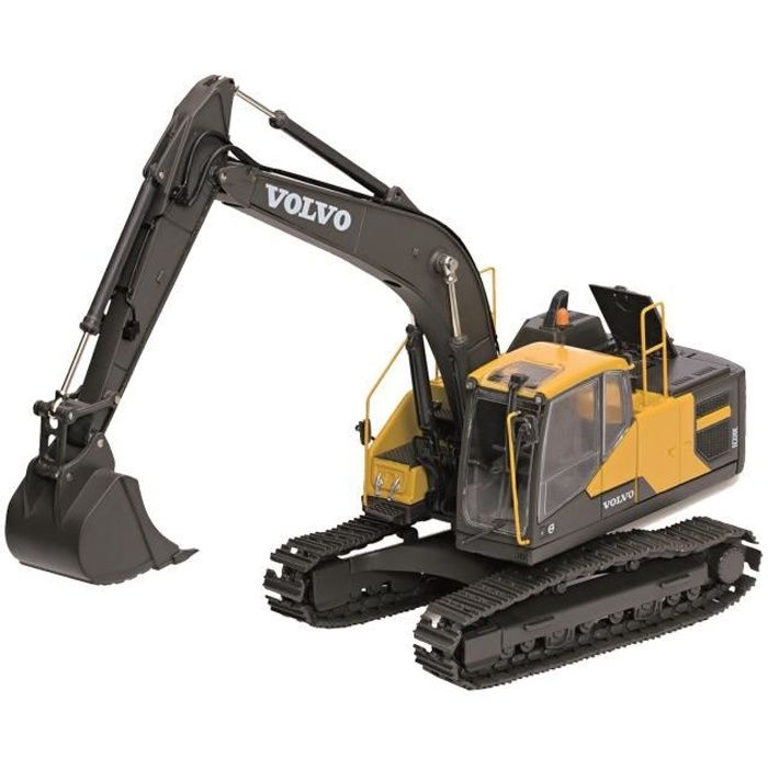 BBURAGO Véhicule de construction Pelleteuse à chenilles EC220E Volvo 1/50ème - Noir
