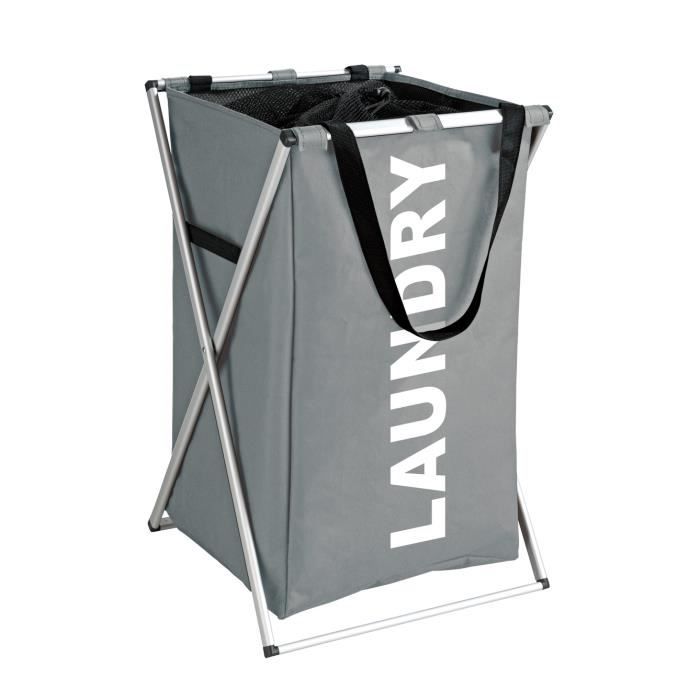 Collecteur de linge Uno Gris - 3440031100