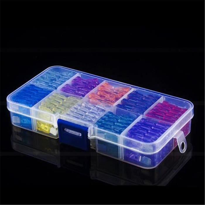 100PCS La fiche de fusible de voiture assortiment fusible 2-35 Ampere