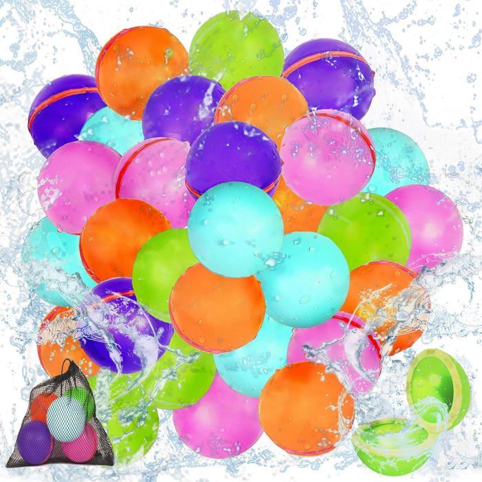 Balles D'eau Speedo Pour Bébé Et Enfant – Trio De Boules De Bain Avec Personnages – Jouet De Piscine Ludique