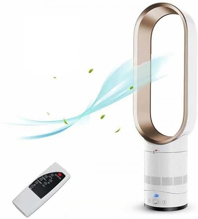 Ventilateur sans pales - KZQ - 16 pouces - Oscillant - Télécommande - Minuterie 0.5-2h - Kzq