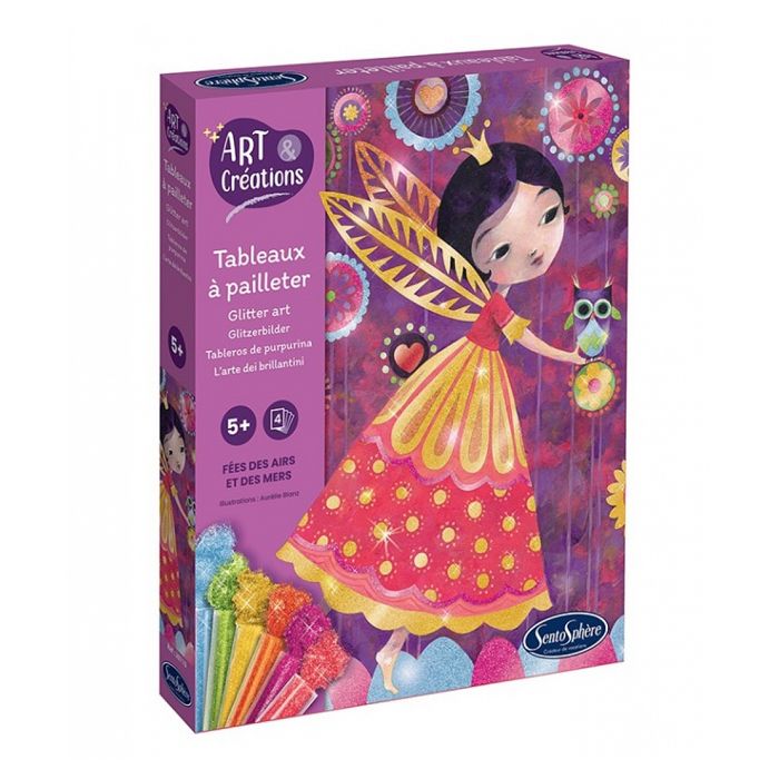Sentosphère Sablimage Concept Box - Gioco Creativo Con Sabbia Per Bambini - Tema Gatti