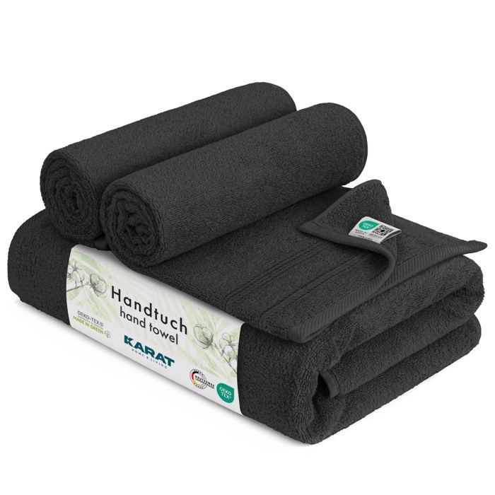 Meilleurs prix pour Serviette Bay Doux absorbant et polyvalent Noir 70 x 140 cm