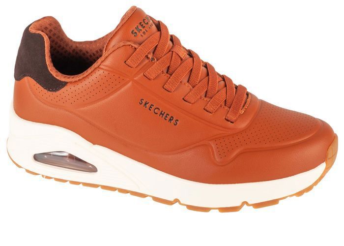 Skechers Baskets Homme - Marron - Skechers Uno - Tailored Air