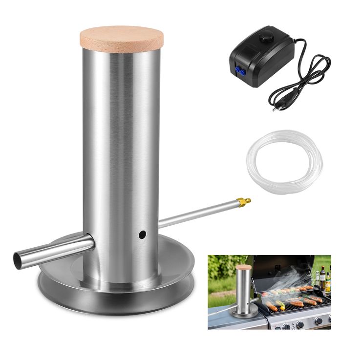 Générateur Fumée Froide électrique Inox - Pour Fumoir, Barbecue - Fumage à Froid Ou Chaud - 3
