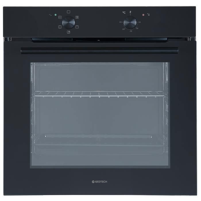 GEDTECH Four encastrable multifonctions GFO76BL - Noir - 76L - Grill - Fonctions vapeur