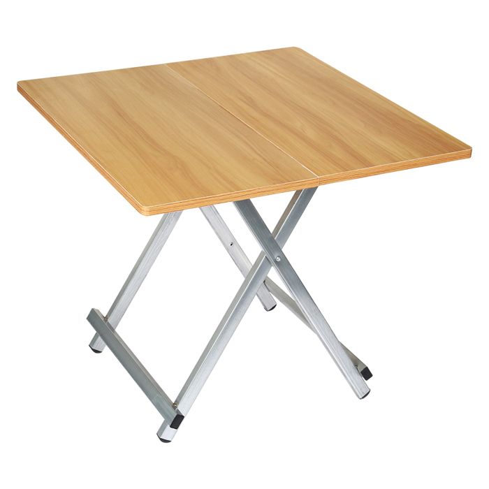 SUPFINE Table Pliante de Jardin - Table de Camping Buffet Cuisine - Adapté à lintérieur et à lextérieur - 60*60*53cm