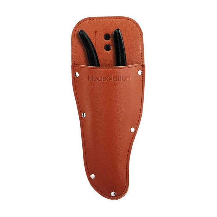 Étui de protection pour sécateur - MICH - Lot de 2 pièces - Cuir PU - Multifonctionnel - Boucle de ceinture