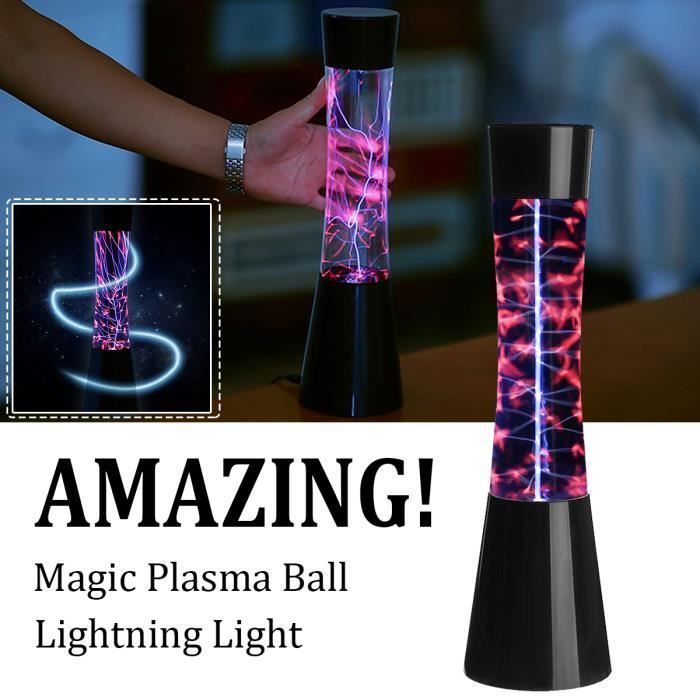 Lampe à capteur tactile noir abs - Aueq - effet optique gaz néon créer avec plasma lampe néon décoration intérieur électricité sui