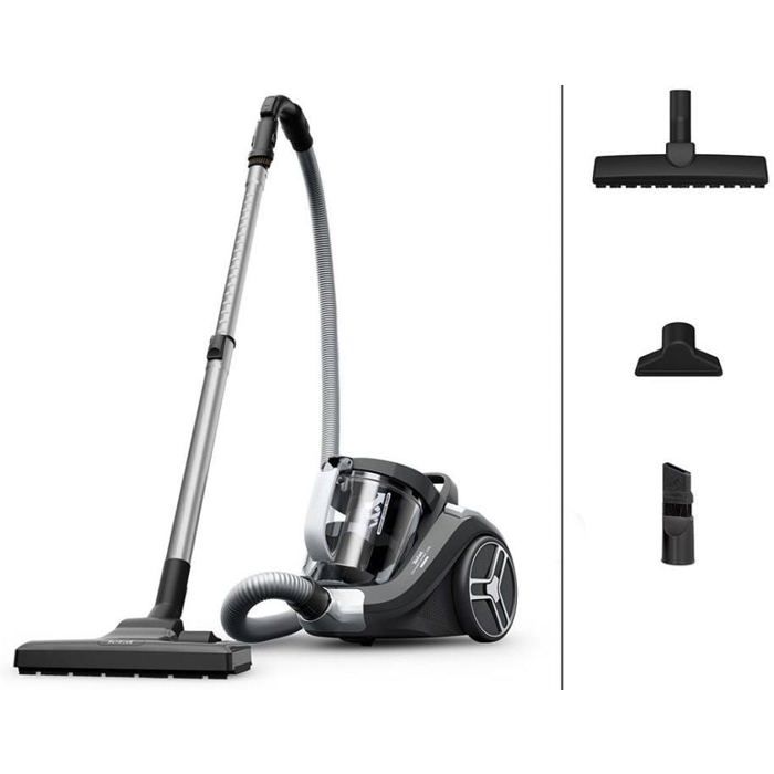 Aspirateur sans sac TEFAL TW4B36 Réservoir 2 5 Filtre HEPA Rayon daction 8 8
