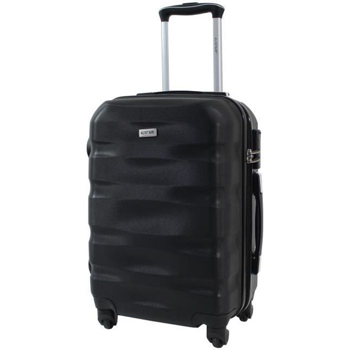 valise cabine 55 cm - alistair fly - abs ultra légère - marque française - garantie 2 ans -sav en france