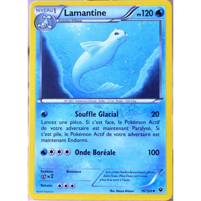 Carte Pokemon 16 124 Lamantine 1 Pv Xy Impact Des Destins Fr Cdiscount Jeux Jouets Carte Pokemon 16 124 Lamantine 1 Pv Xy Impact Des Destins Fr Cdiscount Jeux Jouets