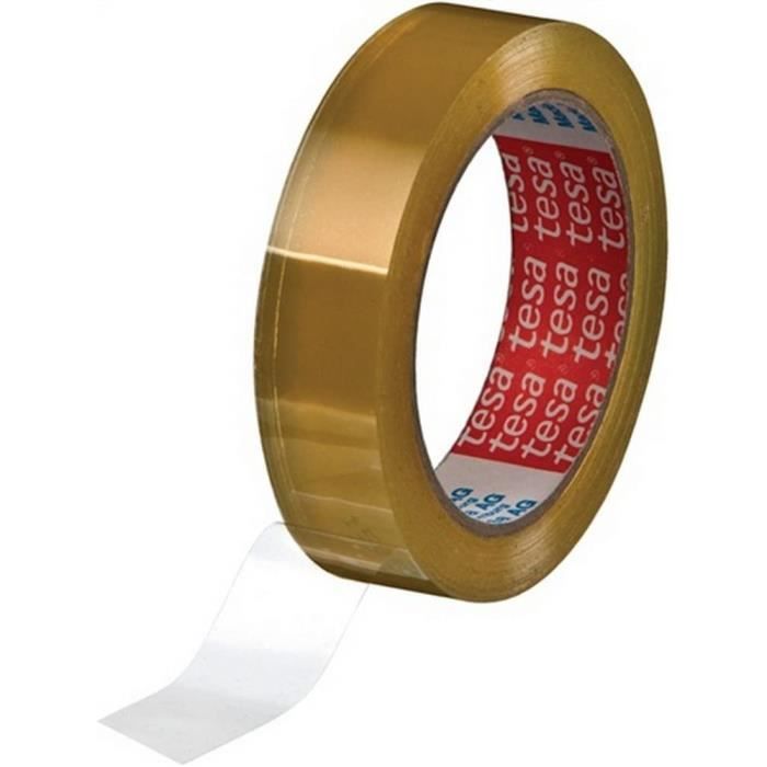 Marfitec Scharnierband Transparent – 19 Mm X 66 M, Selbstklebend, Elastisch, Für Modellbau & Mehr