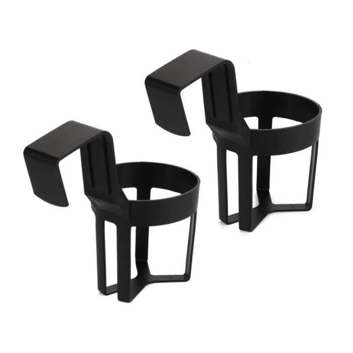 Lot De 2 Porte-Gobelets Inox 316 Réglables Pliable - Support Universel Bateau, Voiture, Camion, Caravane, Van - Fixation Murale Solide