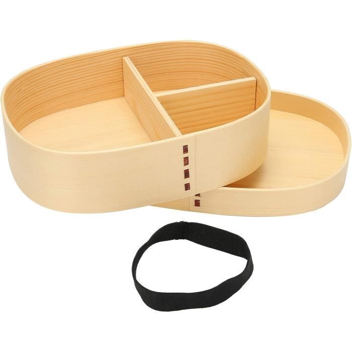 Lot De 3 Bento Lunch Box 3 Compartiments - Réutilisables Anti-Fuite Avec Couvercle Oreilles De Chat