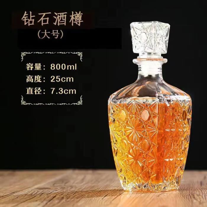 Lot De 6 Verres à Whisky En Cristallin, Transparent, 19 Cl Liqueur | Maisons Du Monde