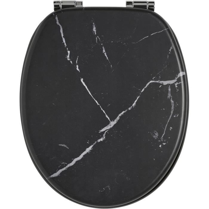 Abattant wc online bois noir
