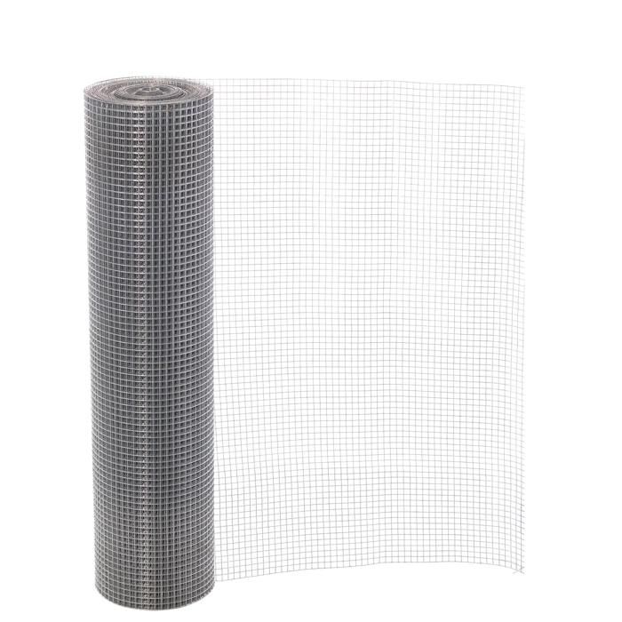 Grille pour volière 12 x 12mm 1.00mm 100cm x 10m Galvanisée