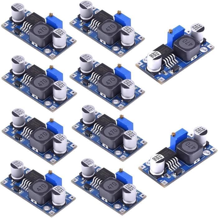 Convertisseur Buck 24V Vers 12V 5A 60W - Régulateur Tension DC Step Down Étanche