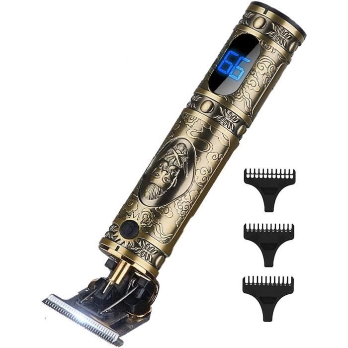 Hair Clippers for Men Hair Trimmer for Barbers Professional Cordless T Blade Trimmer Beard Edger Liners for Men Barber Sha O333 Cdiscount Electromenager