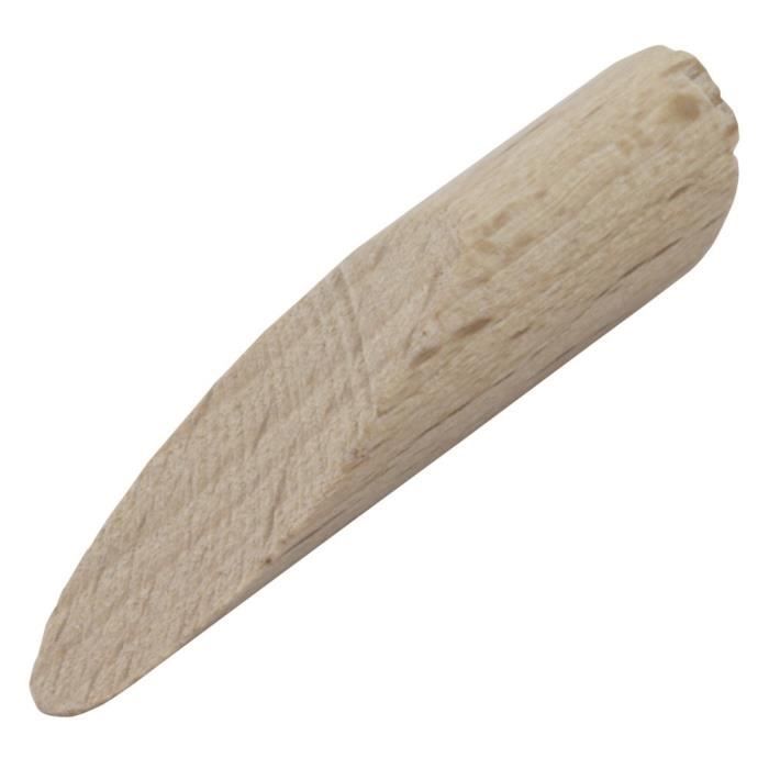 Wolfcraft 2928000 12 Bouchons Cachevis Undercover Jig Ø 93 Mm Longueur 46 Mm en Bois de Hêtre