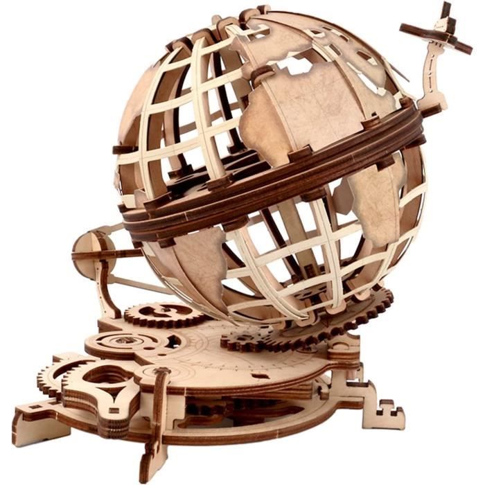 Puzzle 3D Bois Globe Lumineux Maquette en Bois a Construire Adulte - Kits  de Modèles de Bricolage Construction Jouet - Cdiscount Jeux - Jouets