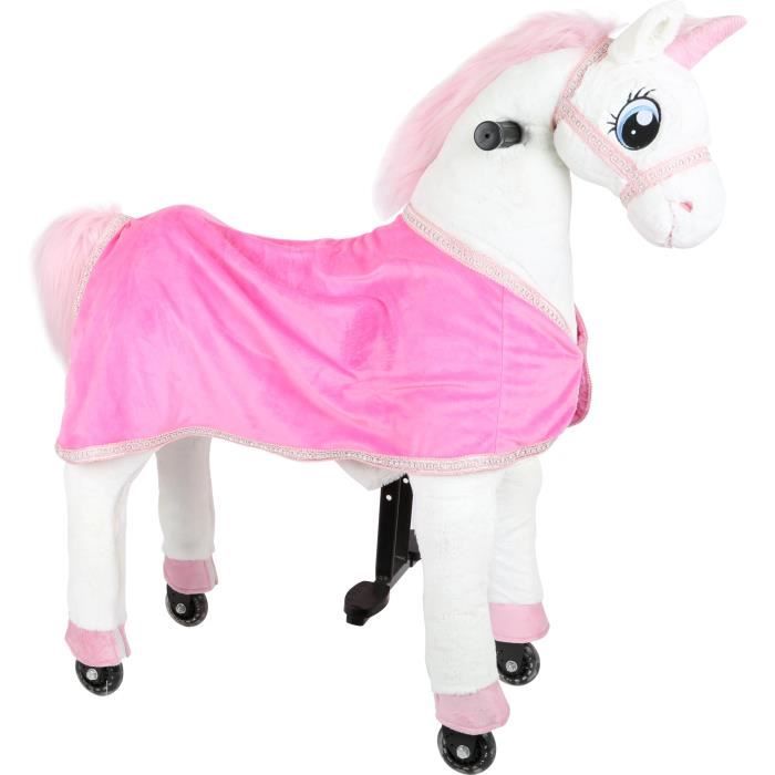 Cheval en peluche pour monter dessus outlet