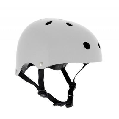 Casque de protection - SFR - Metal white - Taille S/M - Vélo loisir - Adulte - Mixte