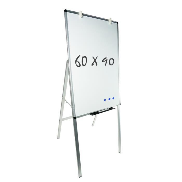 Chevalet 60x90 Cm Tableau Blanc Magnetique Achat Vente