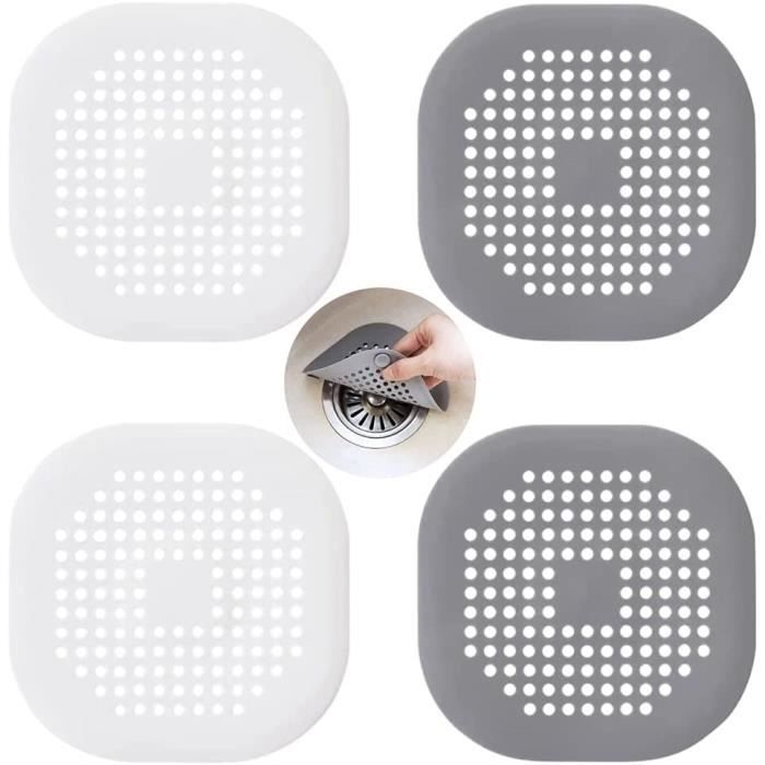 Xhuidz Filtre Évier en Silicone,2 Pcs Protection de Drain de Silicone avec 4 ventouses,Filtre Evier de Cuisine,Filtre à Cheveux Douche,Filtre D'éVier de Cuisine Et Salle de Bain,Nettoyage Facile Xhuidz Filtre Évier en Silicone,2 Pcs Protection de Drain de Silicone avec 4 ventouses,Filtre Evier de Cuisine,Filtre à Cheveux Douche,Filtre D'éVier de Cuisine Et Salle de Bain,Nettoyage Facile