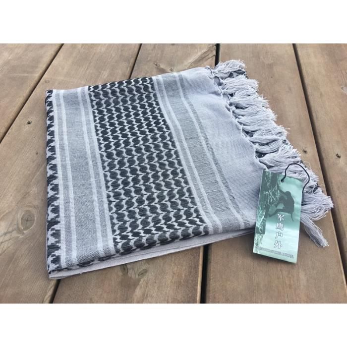 Foulard brodé - 8,00€ - BLEU CIEL - Toscane