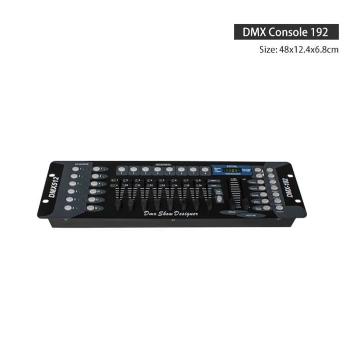 Consola DMX192, lámpara LED Palmer, consola DMX512, iluminación de escenario, il
