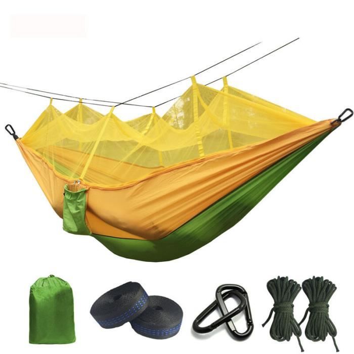 Hamac Camping Ultraléger Grand Trunk 9'6 X 4'6, Vert, Capacité 250lbs, Neuf