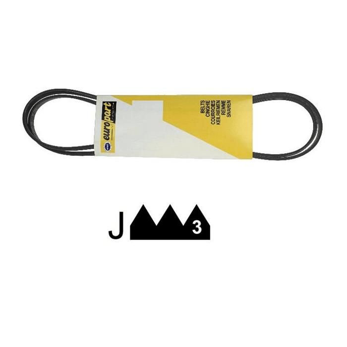 Candy Courroie 1895 J3 Poly V - vue 2