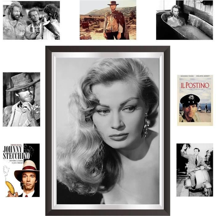 Affiche Toile 20x30 Pouces Barbarella - Déco Murale Vintage, Reproduction Neuve