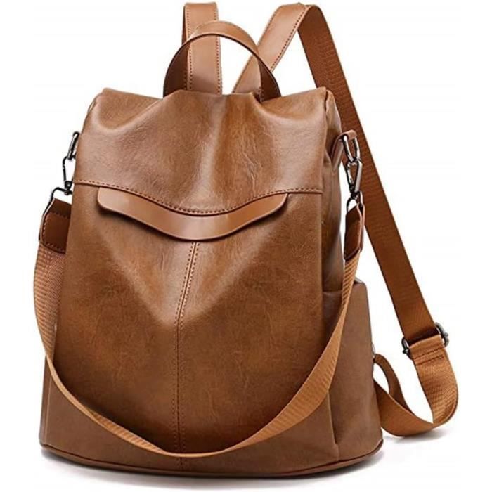 DEERWORD Femme Sac A Bandouliere Sacs à Main Portés épaule Feminin Cabas Original PU Cuir 5352