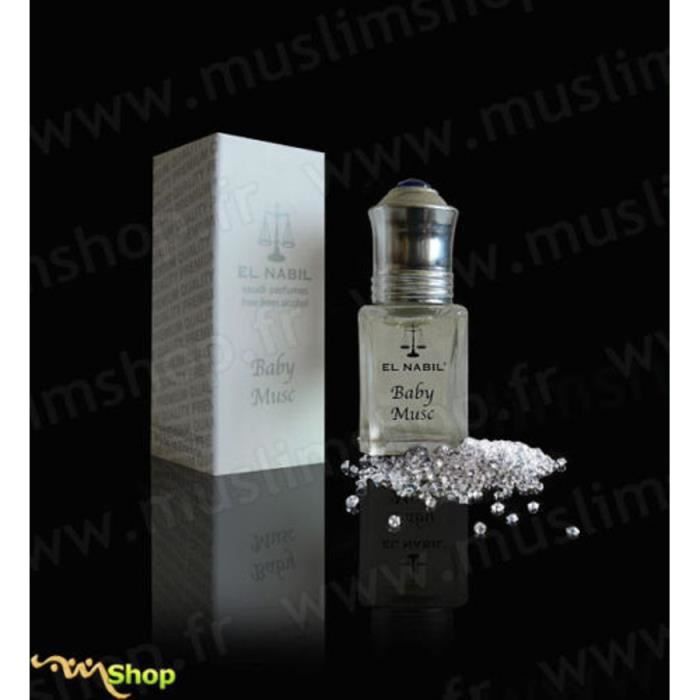 EL NABIL 5ml Baby Musc 100% huile