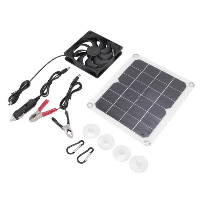 Panneau solaire photovoltaïque 100W 5V 2a avec kit de ventilateur