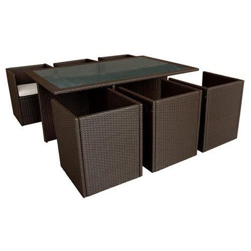 Salon De Jardin Resine Tressee Plate Choco Aprilia Achat Vente