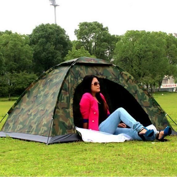 Tente De Camping Double Paroi 1-2 Personnes - Légère, Stable, étanche - Neuf Sous Emballage