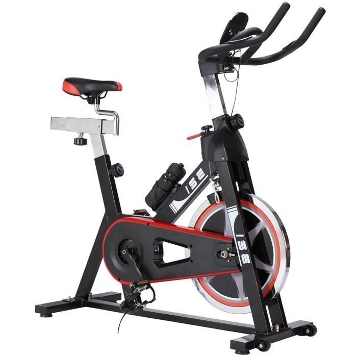 Ise Cardio Velo Biking Spinning Velo D Appartement Interieur Noir 7003 Prix Pas Cher Cdiscount